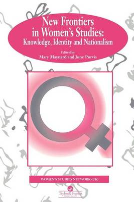 Book cover for New Frontiers in Women S Studies: Knowledge, Identity and Nationalism