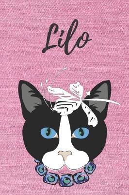 Book cover for personalisiertes Notizbuch Katze / Journal / Malbuch / Tagebuch / Kritzelbuch / DIN A5 / Geschenk Lilo