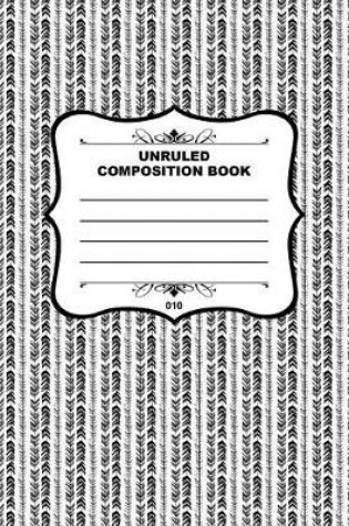 Cover of Unruled Composition Book 010