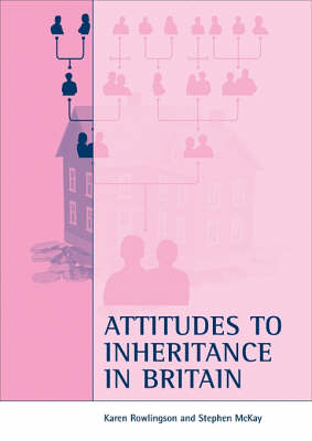 Book cover for Attitudes to Inheritance in Britain