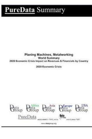 Cover of Planing Machines, Metalworking World Summary