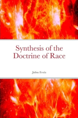 Cover of Synthesis of the Doctrine of Race
