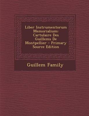 Book cover for Liber Instrumentorum Memorialium