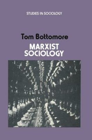 Cover of Marxist Sociology