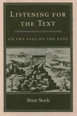 Cover of Listening for the Text