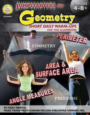 Cover of Jumpstarters for Geometry, Grades 4 - 12