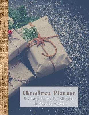 Book cover for Christmas Planner