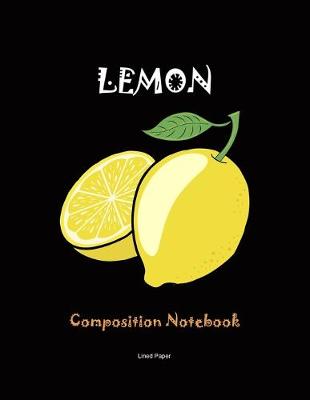 Book cover for Lemon Cover Composition Notebook