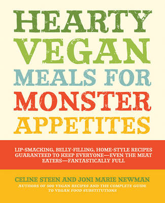 Book cover for Hearty Vegan Meals for Monster Appetites