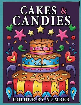 Book cover for Cakes & Candies Colour by Number