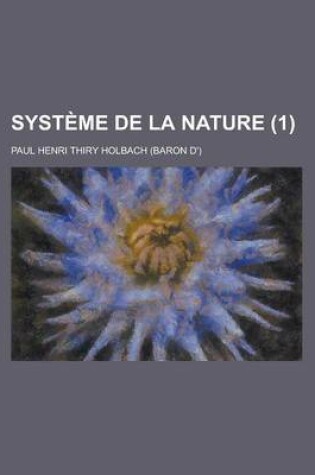 Cover of Systeme de La Nature (1 )