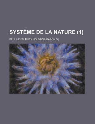 Book cover for Systeme de La Nature (1 )