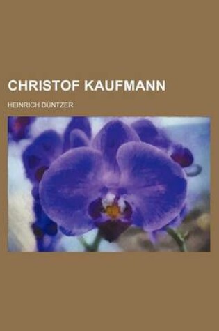 Cover of Christof Kaufmann