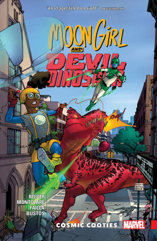 Book cover for Moon Girl and Devil Dinosaur Vol. 2: Cosmic Cooties