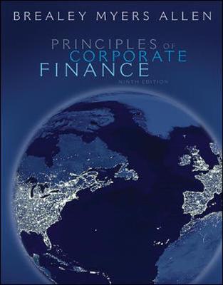 Book cover for Principles of Corporate Finance with S&P bind-in card