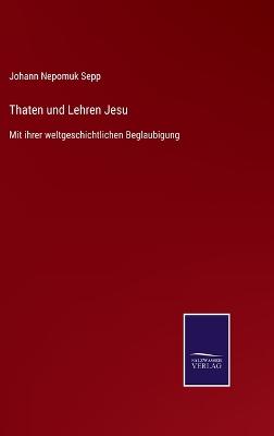 Book cover for Thaten und Lehren Jesu