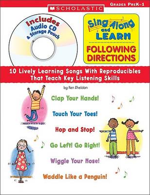 Book cover for Sing Along and Learn: Following Directions