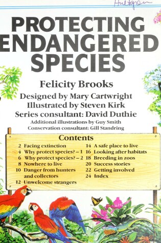 Cover of Protecting Endangered Species