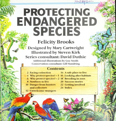 Book cover for Protecting Endangered Species