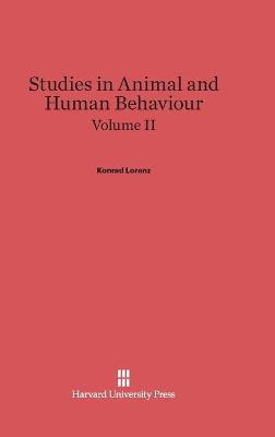 Cover of Studies in Animal and Human Behaviour, Volume II