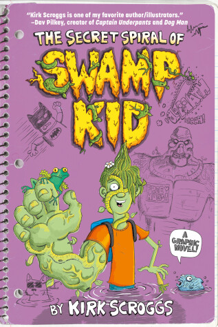 Book cover for The Secret Spiral of Swamp Kid