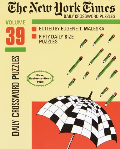 Book cover for Nyt Daily Xword Puzzles Vol 39