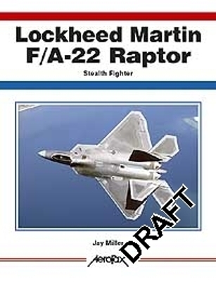 Book cover for Aerofax: Lockheed Martin F/A-22 Raptor