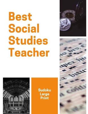 Book cover for Best Social Studies Teacher Sudoku