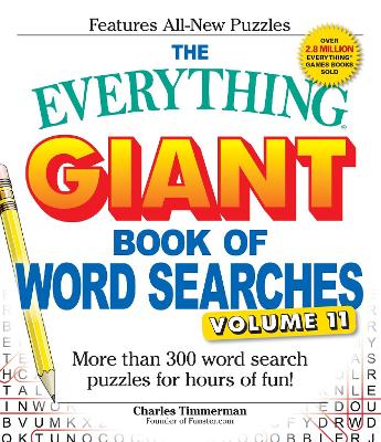 Book cover for The Everything Giant Book of Word Searches, Volume 11