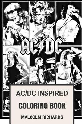 Cover of AC/DC Inspired Coloring Book