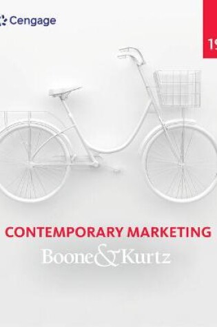 Cover of Mindtap for Boone/Kurtz' Contemporary Marketing, 1 Term Printed Access Card
