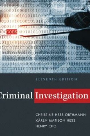 Cover of Criminal Investigation