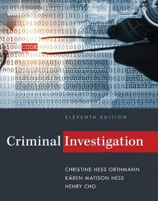 Book cover for Criminal Investigation