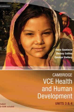 Cover of Cambridge VCE Health and Human Development Units 3 and 4