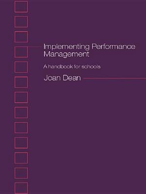 Book cover for Implementing Performance Management