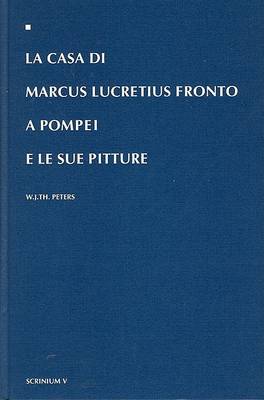 Book cover for La Casa DI Marcus Lucretius Fronto..