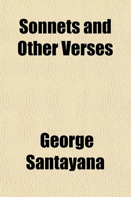 Book cover for Sonnets and Other Verses