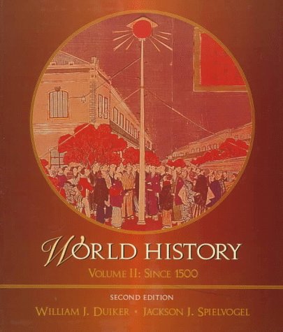 Book cover for World History since 1500 V2