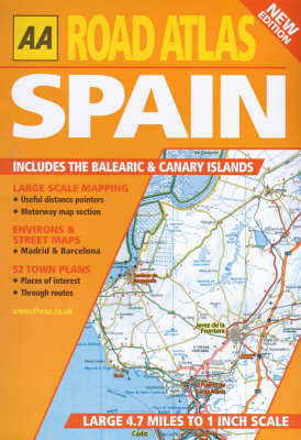 Cover of Road Atlas Spain and Portugal