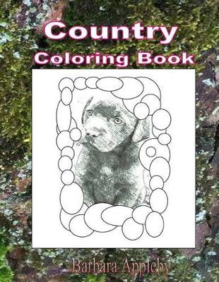 Book cover for Country Coloring Book