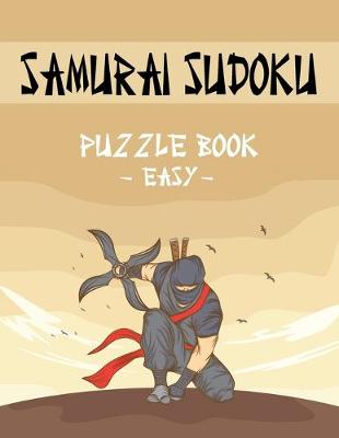 Book cover for Samurai Sudoku Puzzle Book - Easy