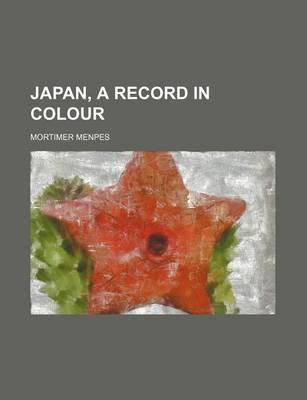 Book cover for Japan, a Record in Colour