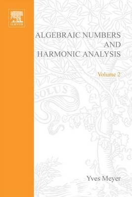 Book cover for Algebraic Numbers and Harmonic Analysis