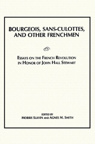 Cover of Bourgeois, Sans-Culottes and Other Frenchmen