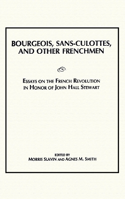 Book cover for Bourgeois, Sans-Culottes and Other Frenchmen