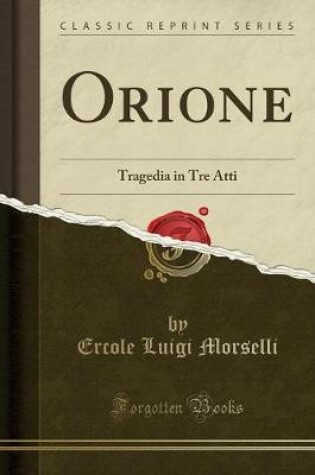 Cover of Orione