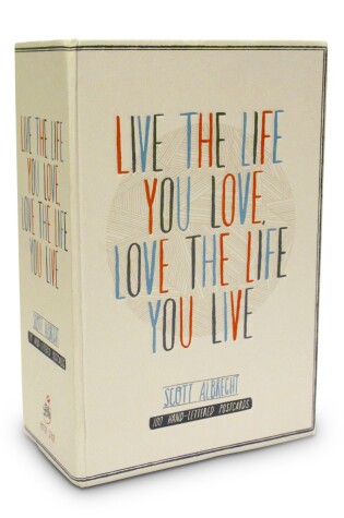 Cover of Live The Life You Love Postcard Box