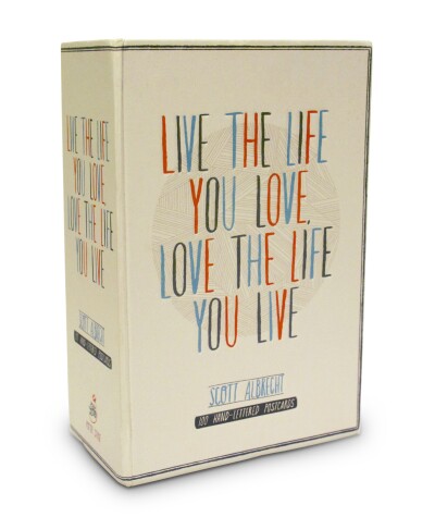 Cover of Live The Life You Love Postcard Box