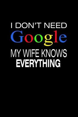 Book cover for I Don't need Google my wife knows Everything