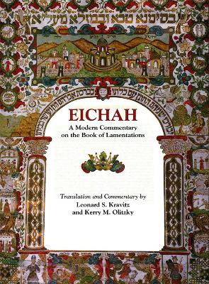 Book cover for Eichah on Lamentations